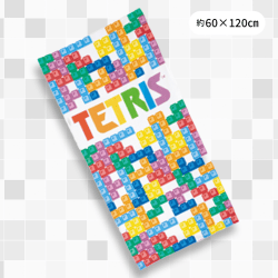 【モチーフ】TETRISジャンボバスタオル
