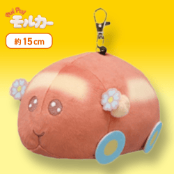 【チョコ】PUI PUI モルカー -DesignProduced by Sanrio- リール付きぬいぐるみパスケース