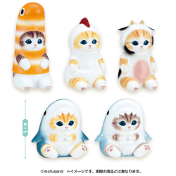 【5種セット】mofusand　インテリアミニフィギュア