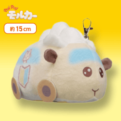 【アビー】PUI PUI モルカー -DesignProduced by Sanrio- リール付きぬいぐるみパスケース