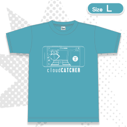 【アクアブルー/L】UIｰTshirt