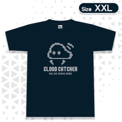 【ネイビー/XXL】Pixel-Tshirt