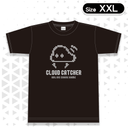 【ブラック/XXL】Pixel-Tshirt
