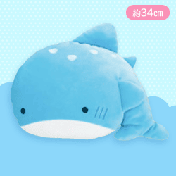 【じんべえざめ】つぶらな瞳の水族館　もちふわ　おっきめぬいぐるみ