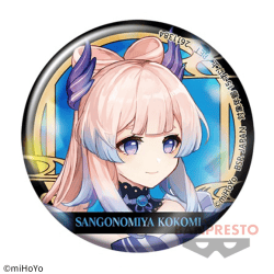 【珊瑚宮心海】原神 ホログラム缶バッジ〜稲妻城〜