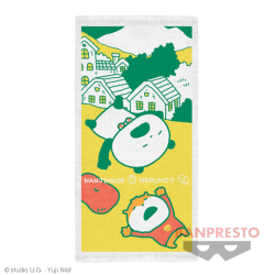 【ぱんだ&こねずみ 】にしむらゆうじ作品 バスタオル〜うさぎの家の上でひるねする会〜