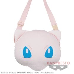 【ミュウ】ポケットモンスター 肩掛けぬいぐるみバッグ〜ピカチュウ・ミュウ〜