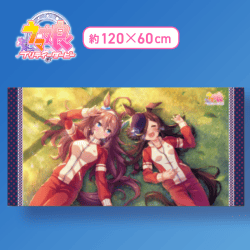 【ミホノブルボン&ライスシャワー】ウマ娘 プリティーダービー バスタオルVol.2