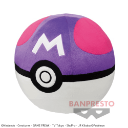 【マスターボール】ポケットモンスター めちゃでかぬいぐるみ〜モンスターボール・スーパーボール・ハイパーボール・マスターボール〜