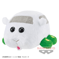 PUI PUI モルカー ほっこりいやされ めちゃでかぬいぐるみシロモ〜すべってサプライズ〜