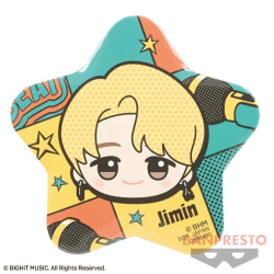 【Jimin】TinyTAN Butter ちびぐるみ星型ビッグ缶バッジ