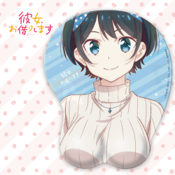 【更科るか】彼女お借りします３Dマウスパッド