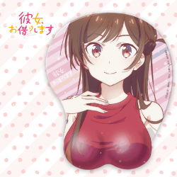 【水原千鶴】彼女お借りします３Dマウスパッド