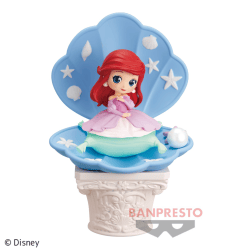 【ブルー】Q posket stories Disney Characters Pink Dress Style -Ariel-