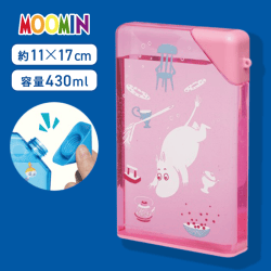 【ピンク】ムーミン　ノート型ウォーターボトル