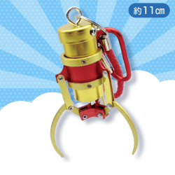 【レッドゴールド】アームキーホルダー大サイズ11cm GOLD＆SILVERアソート