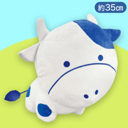 【牛乳】カラフルな牛さんぬいぐるみ