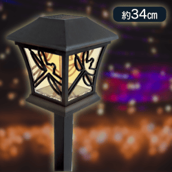 【蜻蛉】和風ソーラーガーデンライト2P