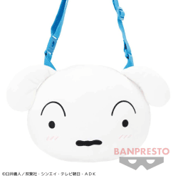 【ノーマル】クレヨンしんちゃん 肩掛けぬいぐるみバッグ〜シロと一緒に出発おしんこー！〜