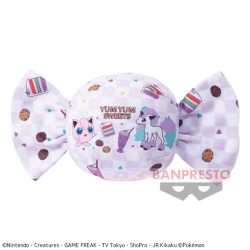 【プリン&ポニータ】ポケットモンスター キャンディ型ぬいぐるみポーチ