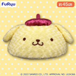 ポムポムプリン ピンキーローズまるモチクッション