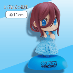 【ブルー】映画五等分の花嫁　CHUBBY COLLECTION　モアプラスフィギュア“中野三玖”