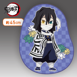 【伊黒小芭内】鬼滅の刃 ダイカットマット―伊黒小芭内・甘露寺蜜璃―