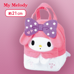 【マイメロ（ビビッド）】マイメロディクロミ 恋のキューピッドふわふわバッグ