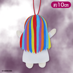 【レインボー】貞子　マスコットぬいぐるみ