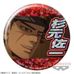 【杉元佐一（右向き）】ゴールデンカムイ ホログラム缶バッジ