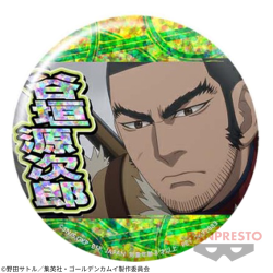 【谷垣源次郎】ゴールデンカムイ ホログラム缶バッジ