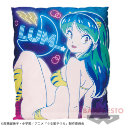 【振り向き】うる星やつら プリントクッション