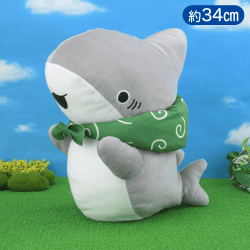 おでかけ子ザメ　メガジャンボぬいぐるみ