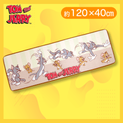 【追いかけっこ】トムとジェリー キッチンマット