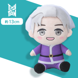 【RM】TinyTAN　Purple Holidays　おすわりぬいぐるみ“RM＆Jin＆SUGA＆j-hope”