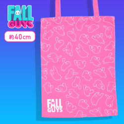 【ピンク】 Fall Guys: Ultimate Knockout　プレミアムトートバッグ