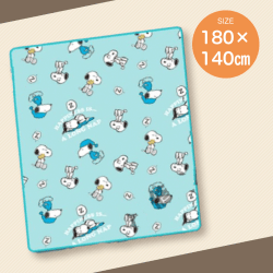 【パジャマ】スヌーピー　フランネル毛布2