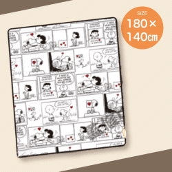 【コミック】スヌーピー　フランネル毛布2