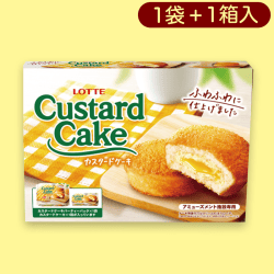 【ノーマル】ロッテカスタードケーキMEGABOX ※賞味期限:2023/03/10
