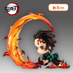 【竈門炭治郎】鬼滅の刃 ほーるどフィギュアミニ―竈門炭治郎・煉獄杏寿郎―