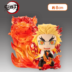 【煉獄杏寿郎】鬼滅の刃 ほーるどフィギュアミニ―竈門炭治郎・煉獄杏寿郎―