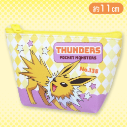 【サンダース】ポケモン船型ミニポーチイーヴイフレンズ