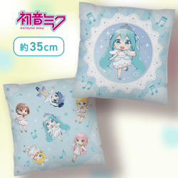 【のくはしVer】初音ミクシリーズ　プレミアムクッション“初音ミク 15th Anniversary”