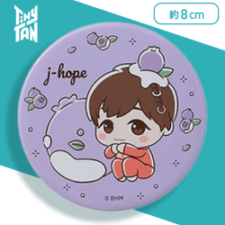 【j-hope】TinyTAN　Sweet Time　モアプラス缶バッジ