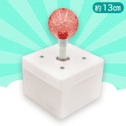 【ホワイト×レッド】7色に光る！クレーンゲームレバー