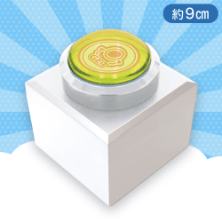 【ホワイト×イエロー】7色に光る！クレーンゲームボタン