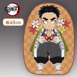 【悲鳴嶼行冥】鬼滅の刃 ダイカットマット―時透無一郎・悲鳴嶼行冥―