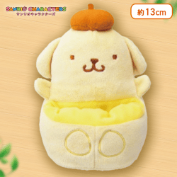 【ポムポムプリン】サンリオキャラクターズ ぬいぐるみスマホスタンド