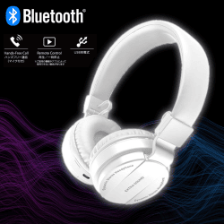 【ホワイト】Bluetooth EXTRA SOUND ヘッドフォン11