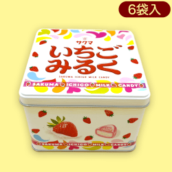 いちごみるく8分の1斗缶※賞味期限:2023/9